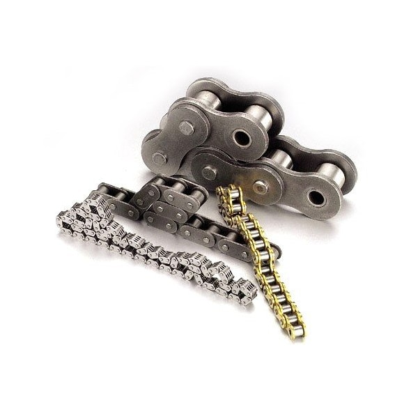 Tritan Precision ANSI Roller Chain, Hollow Pin, 1/2in. Pitch, Offset